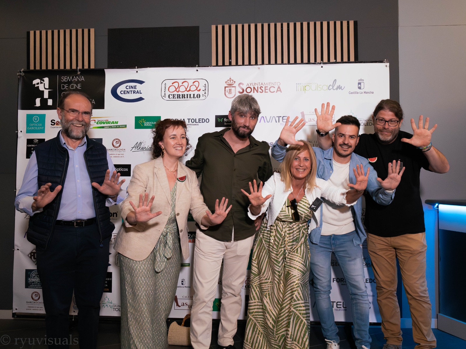Gala de inauguración de la X edición del cine corto en Sonseca