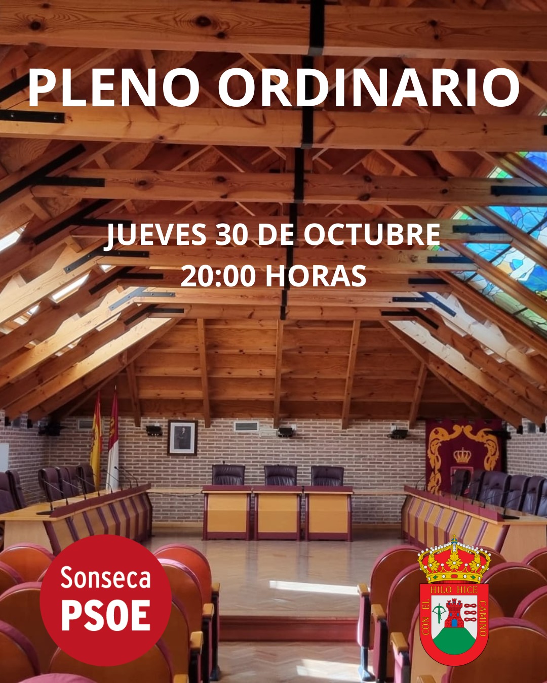 Pleno del mes de octubre