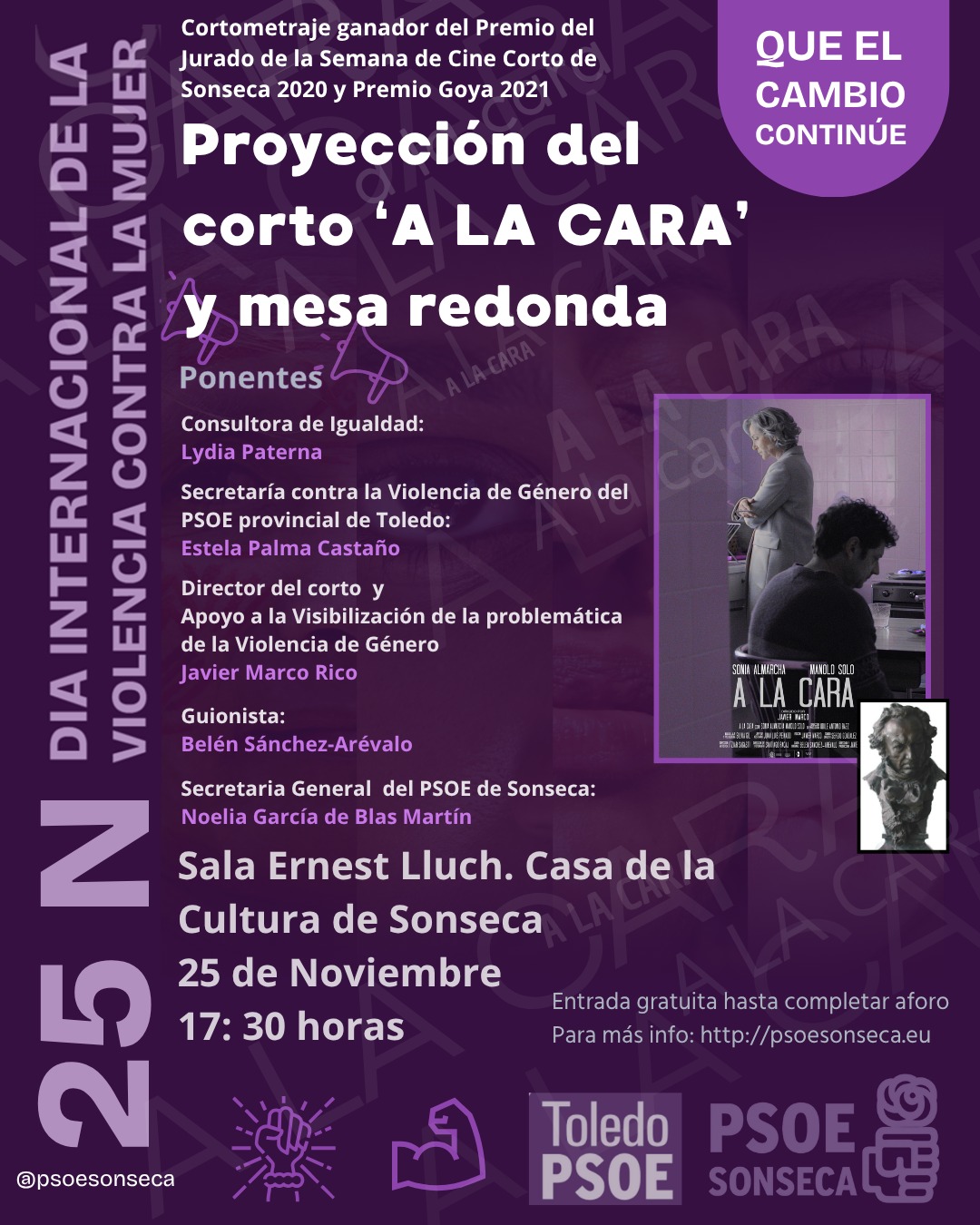 25 noviembre, día internacional de la lucha contra la violencia hacia las mujeres